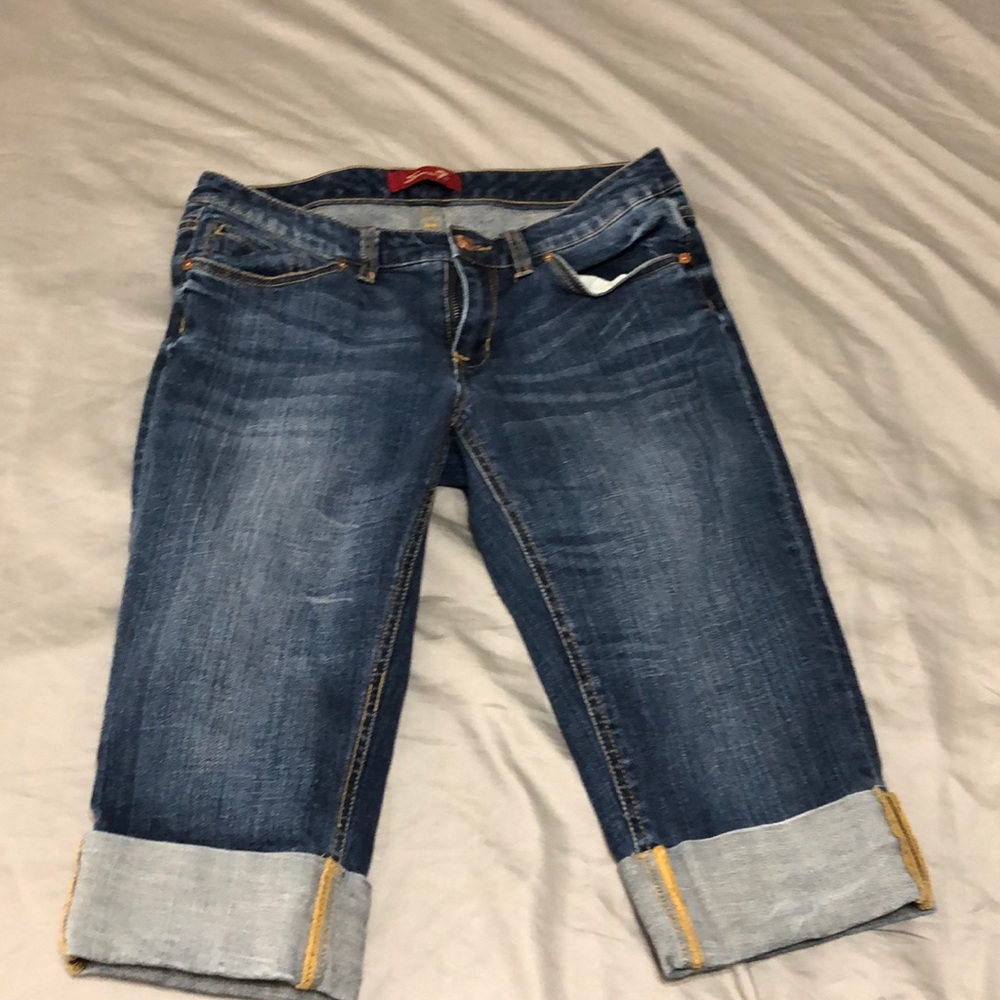 Seven7 Blue Jean Shorts